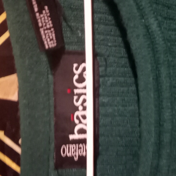 Ribbed Dark Green Sweater - Picture 3 of 3